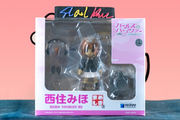 豆式 少女与战车 剧场版 西住美穗 可动手办