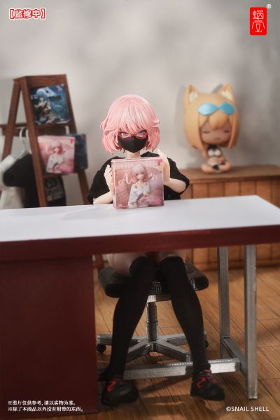 蜗之壳员工制服套装（黑/白五件套）