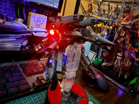 超时空要塞 VF-1S 深蓝 急速装甲