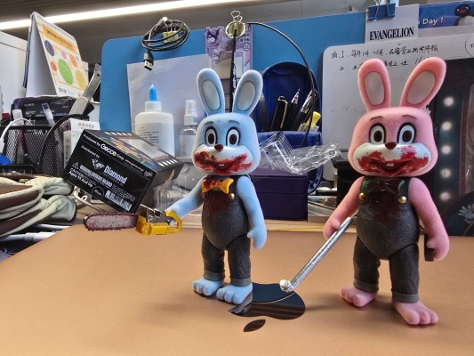 寂静岭3 迷你兔子罗比 蓝色 Neo