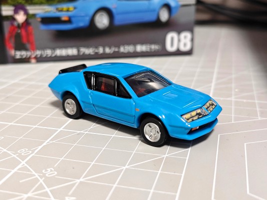 多美卡高级无限 08 新世纪福音战士新剧场版 Alpine 雷诺 A310（葛城美里）