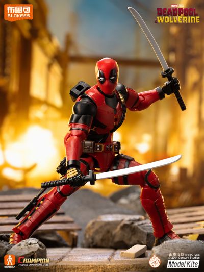 布鲁可积木人-漫威英雄超越版死侍