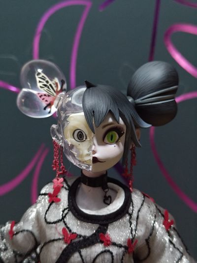 今织昔影第一弹 蝉娘 1/6收藏级可动人偶