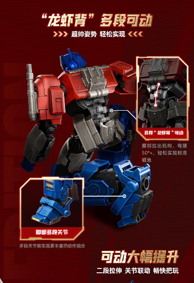 布鲁可变形金刚传奇版 起源擎天柱/奥利安·派克斯