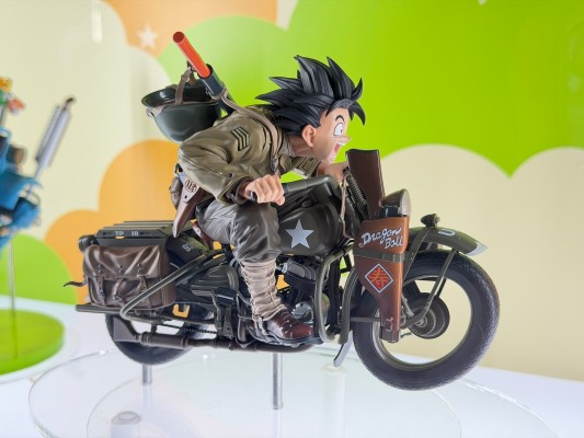 DESKTOP REAL McCOY EX 龙珠Z 孙悟空与悟饭与双足步行机器人