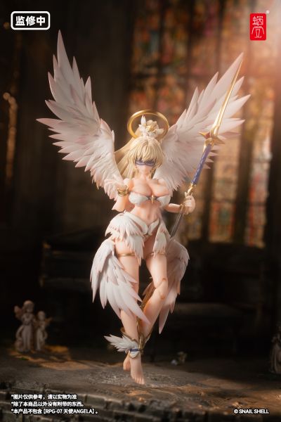 天使 安洁拉专用翅膀配件包 1/12涂装完成品可动手办配件