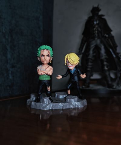 航海王 WCF名场面-罗罗诺亚·佐罗与山智-“什么事...也没有！！！”