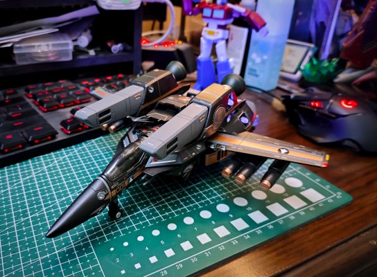 超时空要塞 VF-1S 深蓝 急速装甲