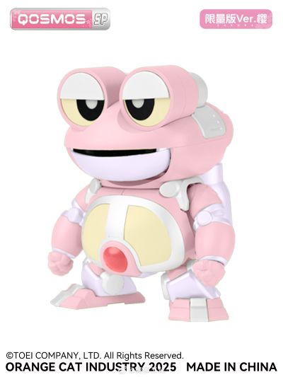 QOSMOS X 铁甲小宝 呱呱蛙+丸子龙 樱花限定版