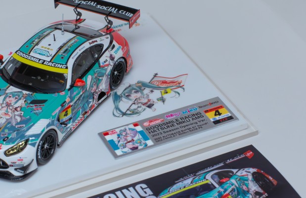 初音未来 GT企划 1/43 GOODSMILE 初音未来 AMG 2023 开幕战