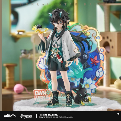 RISE UP+系列 崩坏：星穹铁道 小不点猫猫系列手办 丹恒·饮月