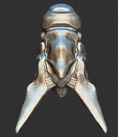 中等尺寸系列 加美拉【第七弹】巨大雷吉翁 微波炮弹发射形态 透明蓝版