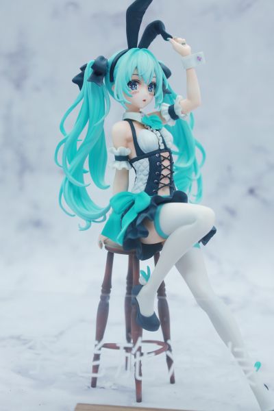 初音未来系列 BiCute Bunnies玩具人偶 -初音未来  粉色珠光眨眼款-