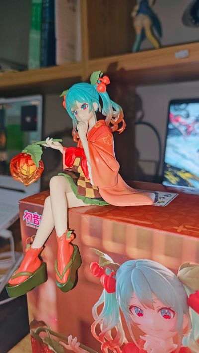 压泡面 初音未来 花仙子 酸浆果