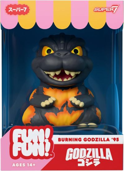 东宝  Fun! Fun! 有趣 02 - 红莲哥斯拉 人偶模型