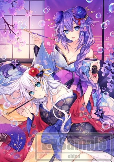 闪乱忍忍忍者大战海王星 -少女们的响艳- 黑色之心 和服