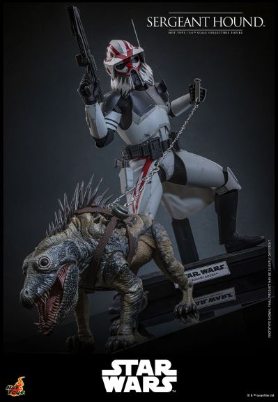 《星球大战：克隆人战争》猎犬中士(Sergeant Hound) 1:6比例珍藏人偶