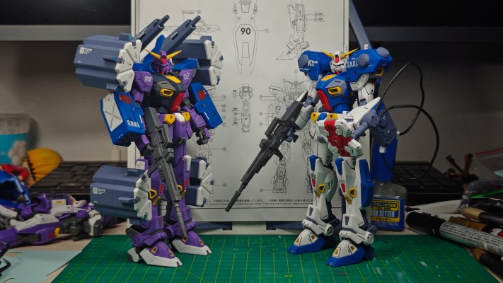 MG 机动战士高达F90   作战装备  O型+U型