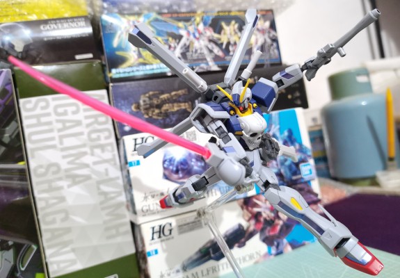 HGBF 1/144 高达创战者 XM-X9999 魔王骷髅高达