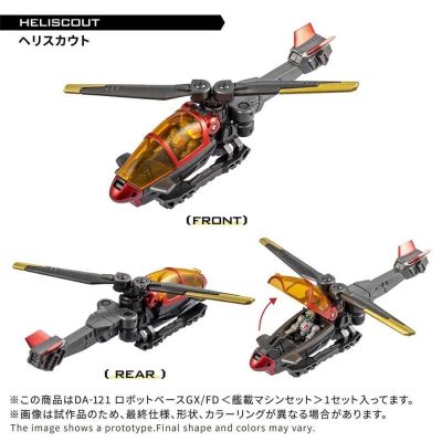DA-121 机器人基地 GX/FD 〈舰载机器套装〉