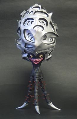 大怪兽系列 赛文奥特曼编 头脑星人 齐布尔星人