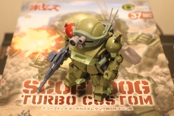 D-Style 装甲骑兵VOTOMS 眼镜斗犬 涡轮定制版 宇宙战样式 曹长机