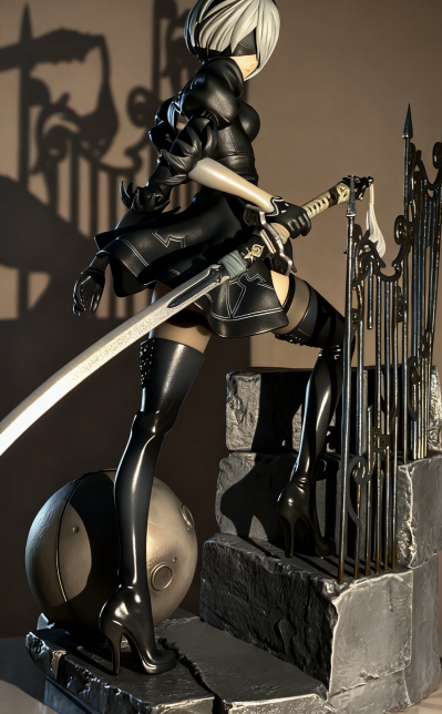 尼尔：自动人形（动画版） 2B（寄叶二号B型）-探索-