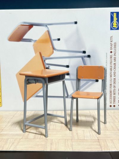 1/12 可动手办用 学校桌椅
