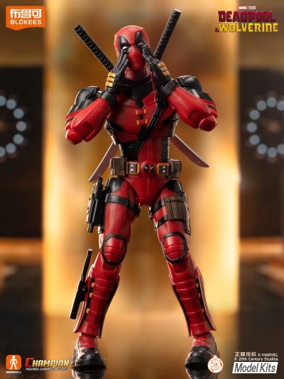 布鲁可积木人-漫威英雄超越版死侍