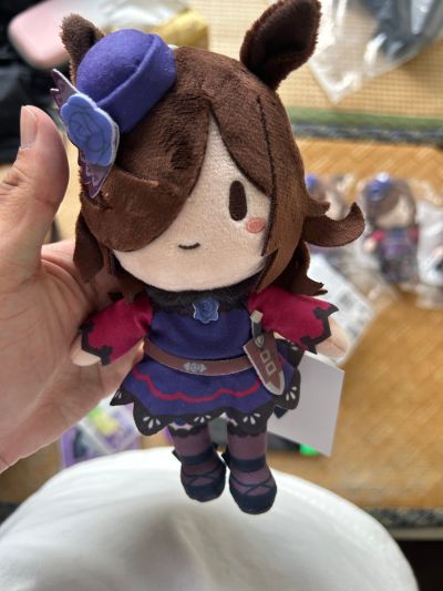 赛马娘/闪耀！优俊少女 Fuwa Petit毛绒玩偶 米浴（S码）