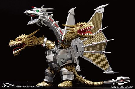 小哥斯拉系列10EX-1 机械基多拉 豪华电镀版