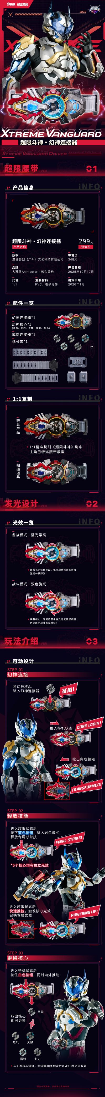 超限斗神 幻神连接器 巴特迩 1：1等比腰带