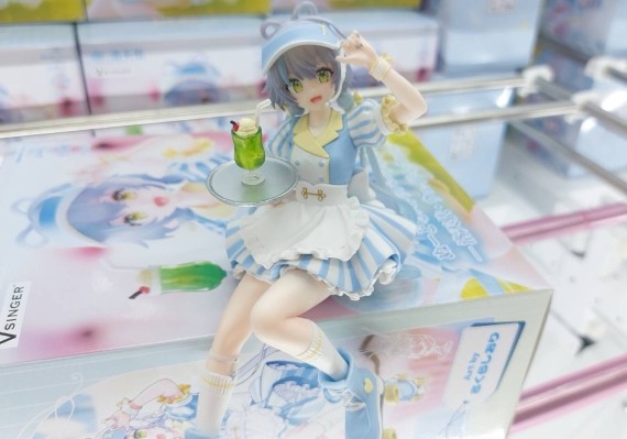 洛天依系列 压泡面人偶ー洛天依·餐饮服务员款ー