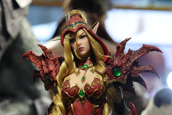 魔兽世界 瓦莉拉 硅胶全身像