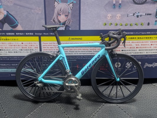 figma#644/644-DX 蔚蓝档案 砂狼白子 骑行