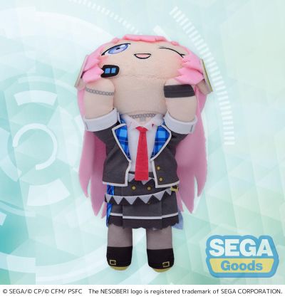 剧场版 世界计划：破碎世界与无法歌唱的初音未来 趴趴毛绒玩偶 校园世界的巡音流歌