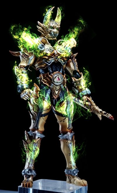 魔戒可动 牙狼 黄金骑士 牙狼（冴岛钢牙）