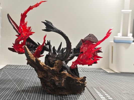 Capcom手办创造者 创作家模型 怪物猎人XX/GU 天彗龙