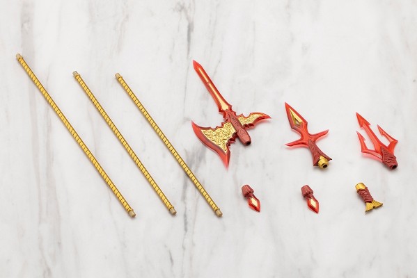 M.S.G 圣德风011 餐具武器 长柄武器套装 烈焰光辉