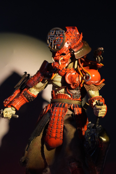 《异形大战铁血战士》赤鬼武士铁血战士1:6比例珍藏人偶（展会限定特别版）