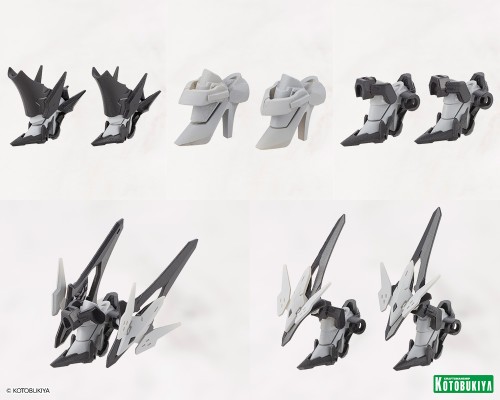 M.S.G. 机械配件35 自主搭配头饰+自主搭配高跟鞋 灰色