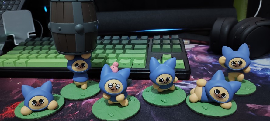 怪物猎人崛起 艾露猫 “猫系列”盒蛋