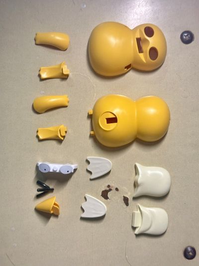 宝可梦拼装模型收藏 快快拼！！21 可达鸭