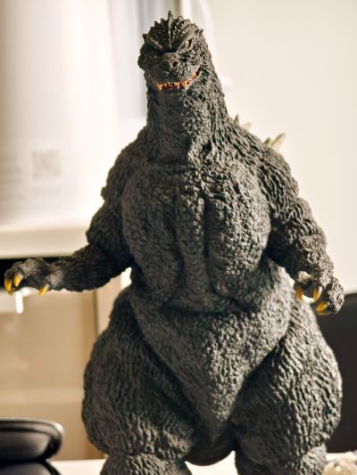东宝30厘米系列 酒井祐司造型杰作 哥斯拉大战碧奥兰蒂 哥斯拉（1989） 第四种警戒态势 「大阪登陆」闭口版