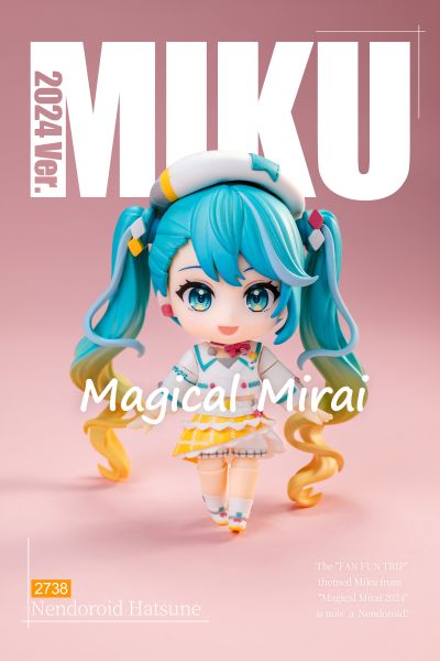 粘土人#2738 初音未来 魔法未来 2024