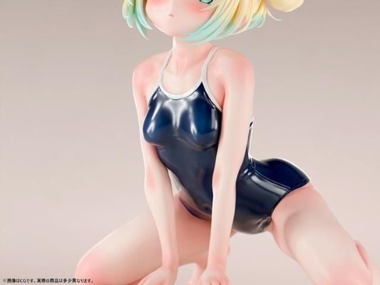 水名瀬翠 学校泳装