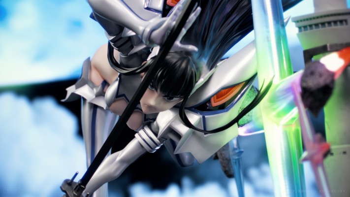 斩服少女 缠流子 对 鬼龙院皐月