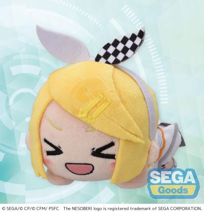 剧场版 世界计划：破碎世界与无法歌唱的初音未来 趴趴毛绒玩偶 舞台世界的镜音铃