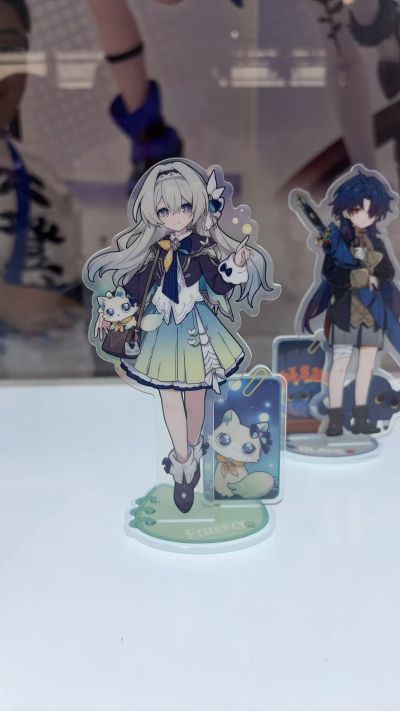 RISE UP+系列 崩坏：星穹铁道 小不点猫猫系列手办 流萤