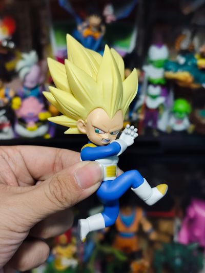 龙珠大魔 超级赛亚人3小贝吉塔 附带背景板的珍藏人偶